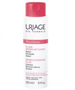 URIAGE ROSÉLIANE FLUIDE DERMO-NETTOYANT 250ML