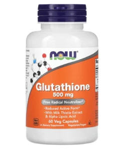 NOW Foods, Glutathion, 500 mg, 60 capsules végétariennes