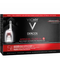 VICHY DERCOS AMINEXIL CLINICAL 5 HOMMES 21 AMPOULES MONODOSES